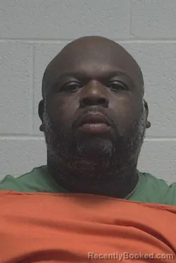 Mugshot of Evander Jamal Underwood booked in Wayne County, North Carolina on August 16, 2026
