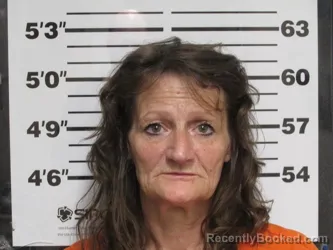 Mugshot of Angela Diane Goodwin booked in Bollinger County, Missouri on September 29, 2026