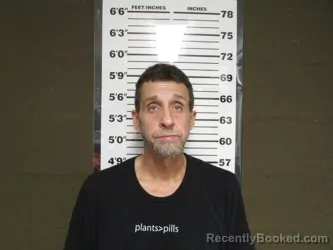 Mugshot of Christopher Michael Russell booked in Bollinger County, Missouri on August 20, 2026