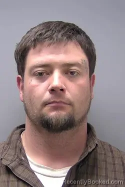 Mugshot of BRANDON LEWIS EARLEYWINE booked in Buchanan County, Missouri on April 8, 2026