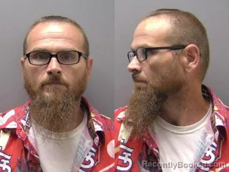 Mugshot of Brian Kenneth Perry booked in Buchanan County, Missouri on August 20, 2026
