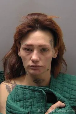Mugshot of Jada Nicole Minter booked in Buchanan County, Missouri on October 6, 2026