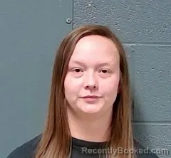 Mugshot of Samantha Dawn Twitchell booked in Callaway County, Missouri on May 11, 2026