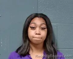 Mugshot of Rhiana Alyssa-Nicole Williams booked in Callaway County, Missouri on May 13, 2026