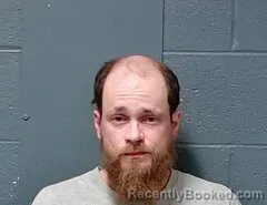 Mugshot of Justin Patrick Trammell booked in Callaway County, Missouri on May 16, 2026