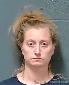 Mugshot of Peyton Eileen Downs booked in Callaway County, Missouri on June 14, 2026