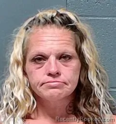 Mugshot of Amy Jo Layton booked in Callaway County, Missouri on June 16, 2026
