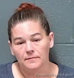 Mugshot of Nicole Dawn Atterberry booked in Callaway County, Missouri on July 5, 2026