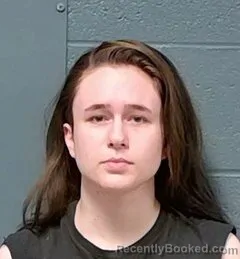 Mugshot of Haley Jade Biester booked in Callaway County, Missouri on July 7, 2026