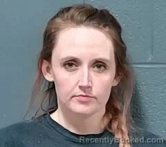 Mugshot of Kelsey Leanne Erxleben booked in Callaway County, Missouri on July 9, 2026