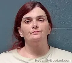 Mugshot of Lacy May Brown booked in Callaway County, Missouri on July 9, 2026