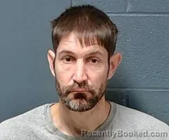 Mugshot of Dustin Lee Brown booked in Callaway County, Missouri on July 10, 2026