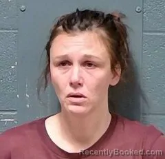 Mugshot of Ashley Angelina Jones booked in Callaway County, Missouri on July 24, 2026