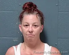 Mugshot of Sunshine Marie Scott booked in Callaway County, Missouri on July 30, 2026