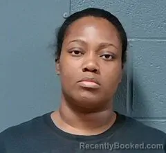 Mugshot of Atheasha Marie Wallace booked in Callaway County, Missouri on August 17, 2026