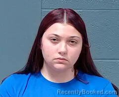 Mugshot of Mariah Lynn Mcann booked in Callaway County, Missouri on August 20, 2026