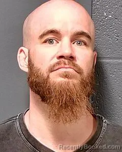 Mugshot of Brandon Lee Lundmark booked in Callaway County, Missouri on August 31, 2026