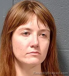 Mugshot of Cember Anneliese Brandow booked in Callaway County, Missouri on September 4, 2026