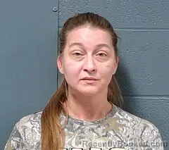 Mugshot of Sarah Mae Walker booked in Callaway County, Missouri on September 12, 2026
