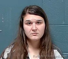 Mugshot of Hannah Marie Brown booked in Callaway County, Missouri on October 2, 2026