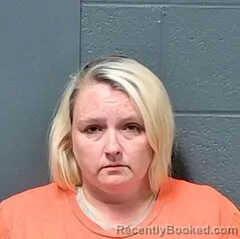 Mugshot of Kristen Michelle Backer booked in Callaway County, Missouri on October 6, 2026