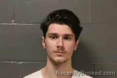 Mugshot of Kyle Mason Andrews booked in Camden County, Missouri on April 2, 2026