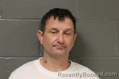 Mugshot of Bradley Eugene Miller booked in Camden County, Missouri on April 3, 2026