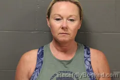 Mugshot of Misty Rae Stoufer booked in Camden County, Missouri on April 14, 2026