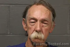 Mugshot of James Allen Bergthold booked in Camden County, Missouri on April 27, 2026