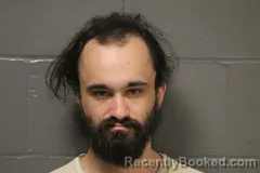 Mugshot of Collin David Courtney booked in Camden County, Missouri on May 7, 2026