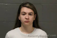 Mugshot of Clarissa Donna-mae Escoffier booked in Camden County, Missouri on May 8, 2026