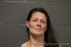 Mugshot of Stefanie Louise Mendenhall booked in Camden County, Missouri on May 8, 2026