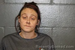 Mugshot of Brittany Nicole Barnett booked in Camden County, Missouri on May 13, 2026