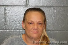 Mugshot of Maria Sue Cunningham booked in Camden County, Missouri on May 19, 2026