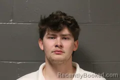 Mugshot of Austin Lynn Thebeau booked in Camden County, Missouri on June 4, 2026
