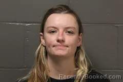 Mugshot of Alissa Paige Coons booked in Camden County, Missouri on June 8, 2026