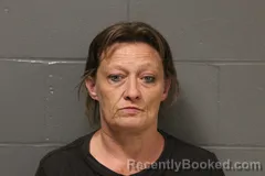 Mugshot of Veronica Jean Spangler booked in Camden County, Missouri on June 10, 2026