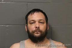 Mugshot of Garrett Thomas Kenison booked in Camden County, Missouri on June 30, 2026