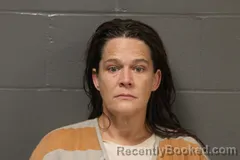 Mugshot of Angela Marie Young booked in Camden County, Missouri on July 7, 2026