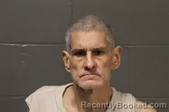Mugshot of Terry Allen Dickens booked in Camden County, Missouri on July 8, 2026