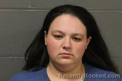 Mugshot of Kathryne Ann Davis booked in Camden County, Missouri on July 10, 2026