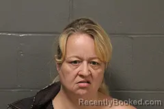 Mugshot of Amanda Grace Downing booked in Camden County, Missouri on July 13, 2026