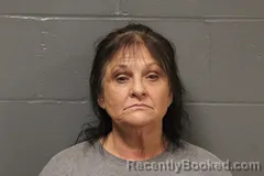 Mugshot of Angela Lois Crenshaw booked in Camden County, Missouri on July 28, 2026