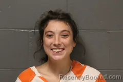 Mugshot of Macy Brooke Myers Loyd booked in Camden County, Missouri on July 30, 2026