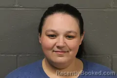 Mugshot of Kathryne Ann Davis booked in Camden County, Missouri on July 31, 2026
