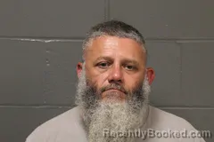 Mugshot of Brian Lee Stallins booked in Camden County, Missouri on August 3, 2026