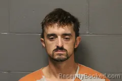 Mugshot of Brandon Eugene Cloyd booked in Camden County, Missouri on August 4, 2026