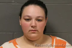 Mugshot of Kathryne Ann Davis booked in Camden County, Missouri on August 7, 2026