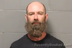 Mugshot of Justin Ryan Nelson booked in Camden County, Missouri on August 18, 2026