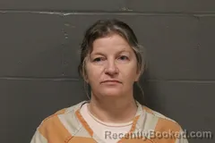 Mugshot of Callie Marie Flood booked in Camden County, Missouri on August 19, 2026